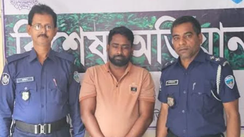 দেবিদ্বারে শ্বশুরবাড়ি থেকে ছাত্রলীগ নেতা গ্রেপ্তার